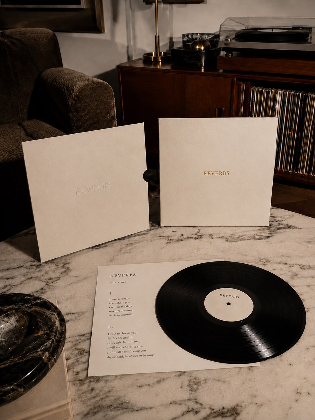 A pressing of the day, made for the two of you.